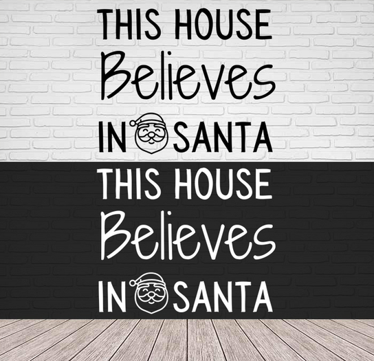 Second Life Marketplace MG This House Believes In Santa Wall